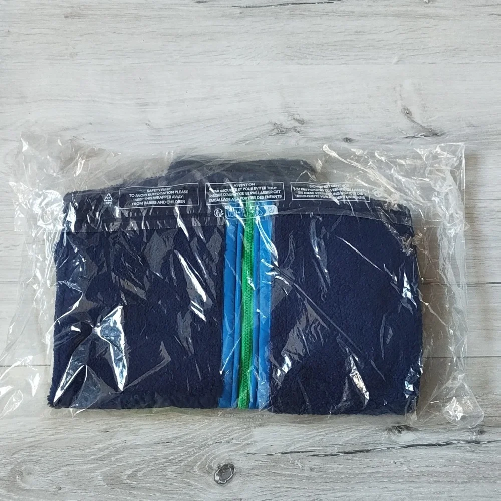 Boden Cosy Windproof Fleece Kids Size 5-6y In Navy Blue New With Tags In Package